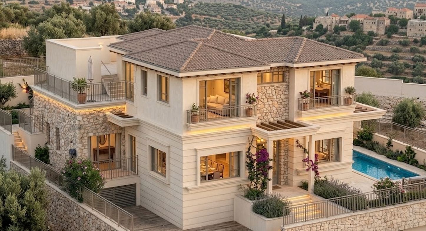 וילה קלאסית כפרית מהממת